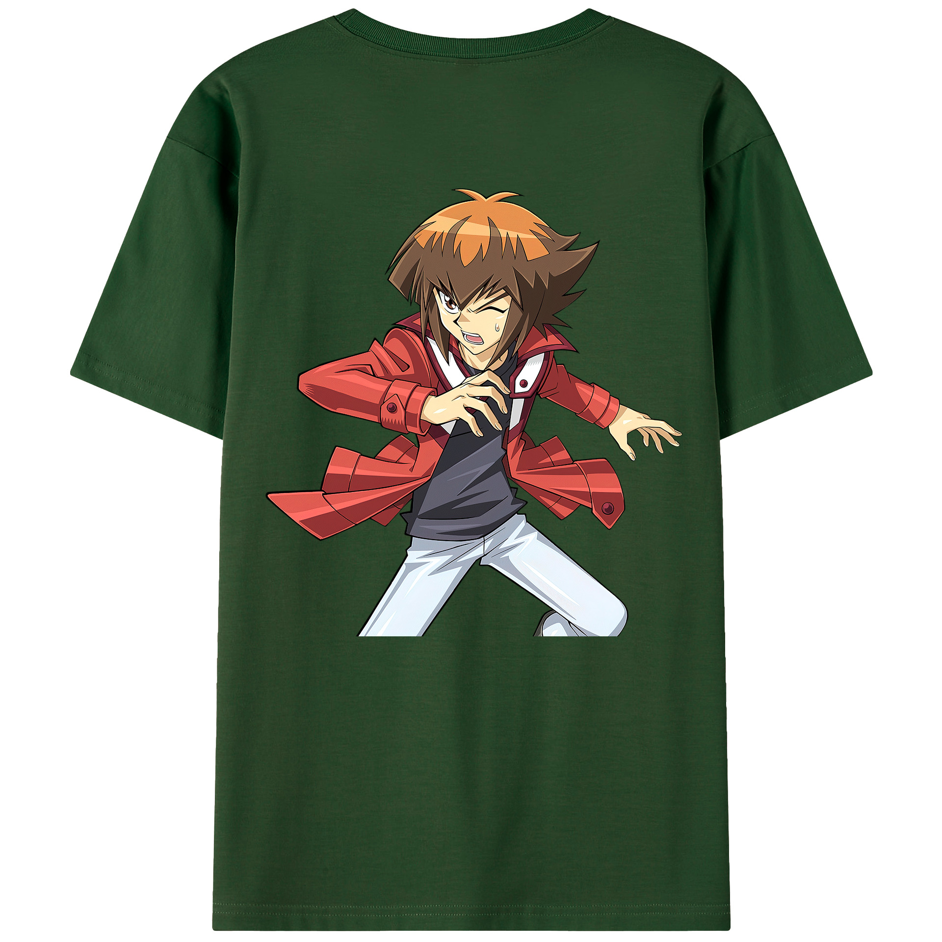 （画像用） 遊☆戯☆王 Yu-Gi-Oh! 綿100％半袖Tシャツ（背面プリント）